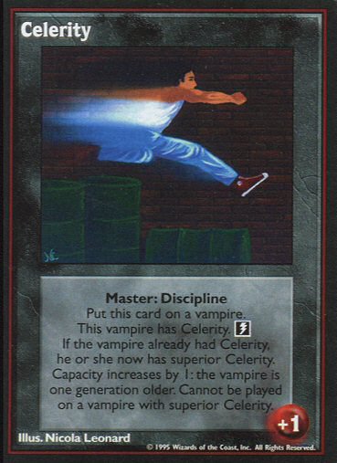 Celerity [V:TES set] - VTES CCG