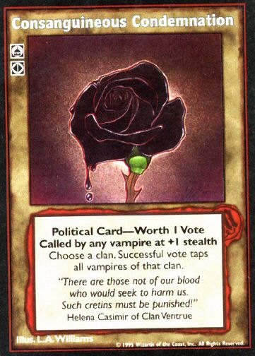 Consanguineous Condemnation [V:TES set] - VTES CCG