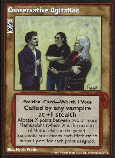 Conservative Agitation [V:TES set] - VTES CCG