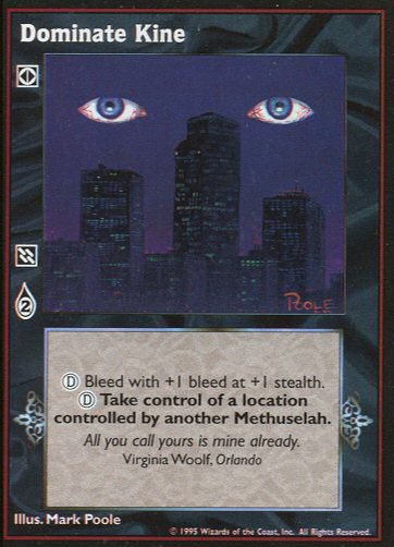 Dominate Kine [V:TES set] - VTES CCG