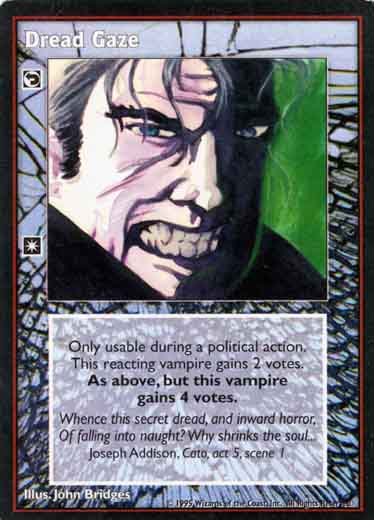 Dread Gaze [V:TES set] - VTES CCG