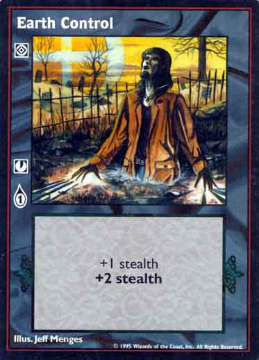 Earth Control [V:TES set] - VTES CCG