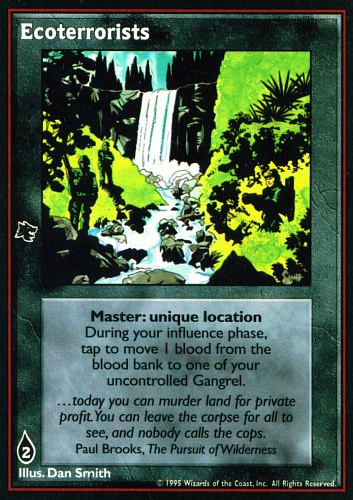 Ecoterrorists [V:TES set] - VTES CCG