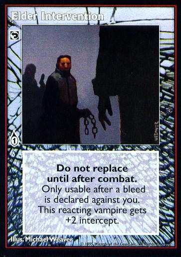Elder Intervention [V:TES set] - VTES CCG