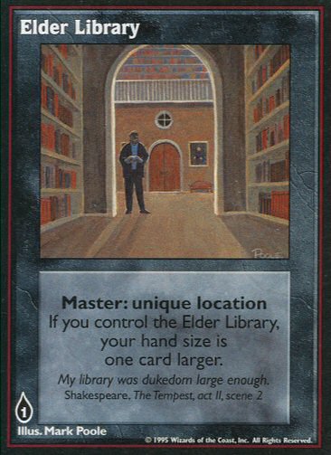 Elder Library [V:TES set] - VTES CCG
