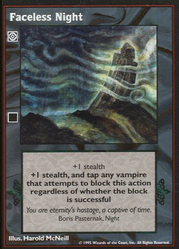 Faceless Night [V:TES set] - VTES CCG