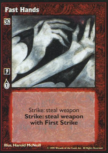 Fast Hands [V:TES set] - VTES CCG