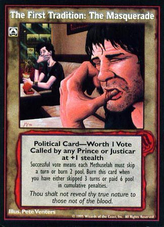 First Tradition: The Masquerade [V:TES set] - VTES CCG