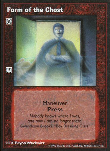 Form of the Ghost [V:TES set] - VTES CCG