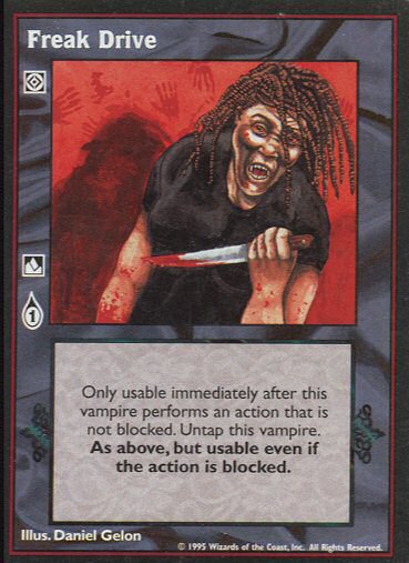 Freak Drive [V:TES set] - VTES CCG