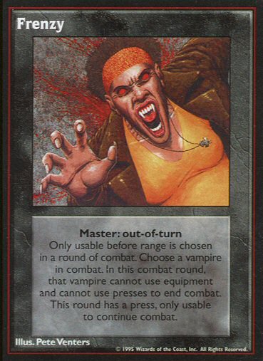 Frenzy [V:TES set] - VTES CCG