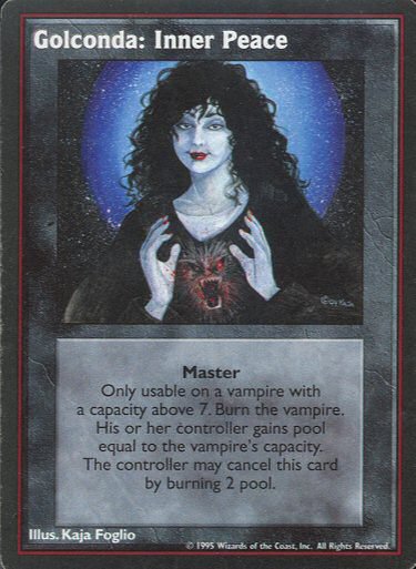 Golconda: Inner Peace [V:TES set] - VTES CCG