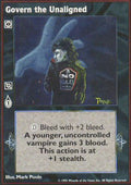 Govern the Unaligned [V:TES set] - VTES CCG
