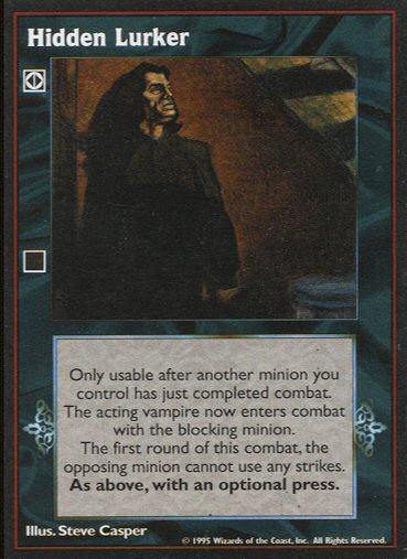 Hidden Lurker [V:TES set] - VTES CCG