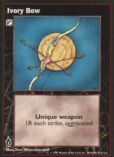 Ivory Bow [V:TES set] - VTES CCG