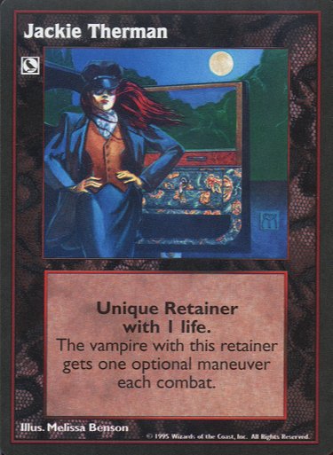 Jackie Therman [V:TES set] - VTES CCG