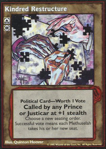 Kindred Restructure [V:TES set] - VTES CCG