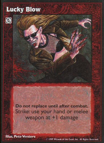 Lucky Blow [V:TES set] - VTES CCG