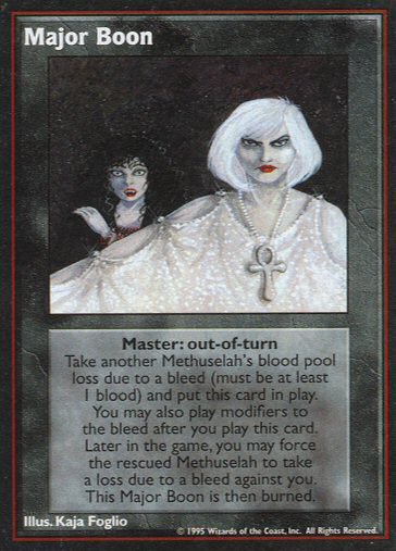 Major Boon [V:TES set] - VTES CCG