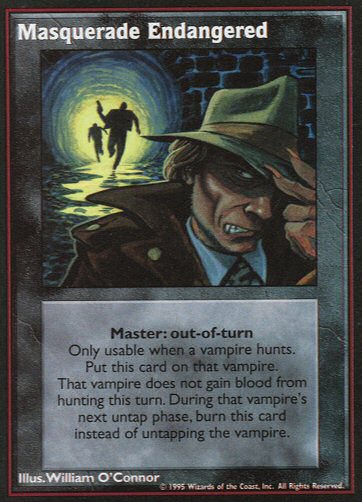 Masquerade Endangered [V:TES set] - VTES CCG