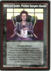 Millicent Smith, Puritan Vampire Hunter [V:TES set] - VTES CCG