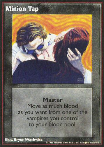 Minion Tap [V:TES set] - VTES CCG