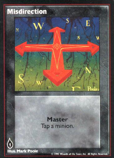 Misdirection [V:TES set] - VTES CCG