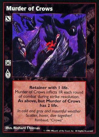 Murder of Crows [V:TES set] - VTES CCG
