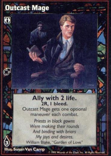 Outcast Mage [V:TES set] - VTES CCG