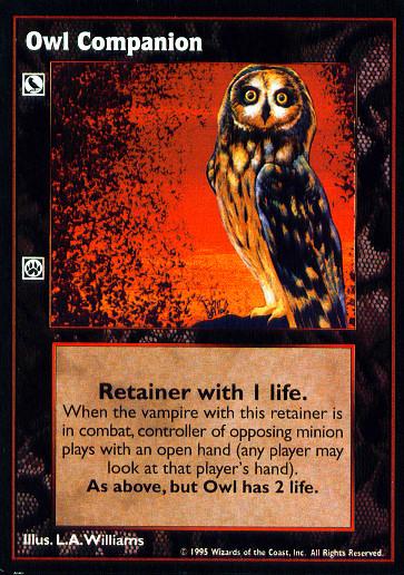 Owl Companion [V:TES set] - VTES CCG