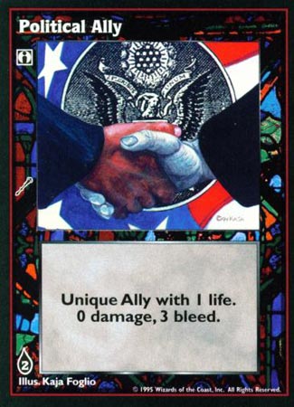 Political Ally [V:TES set] - VTES CCG