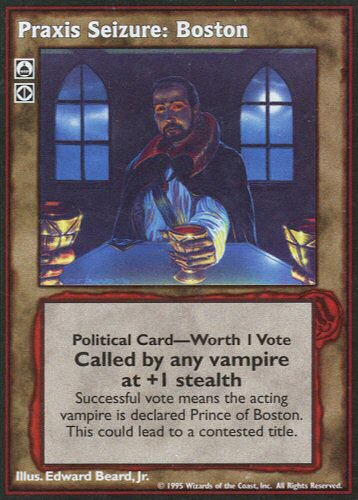 Praxis Seizure: Boston [V:TES set] - VTES CCG