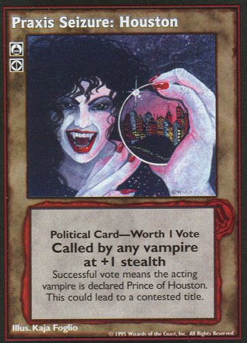 Praxis Seizure: Houston [V:TES set] - VTES CCG