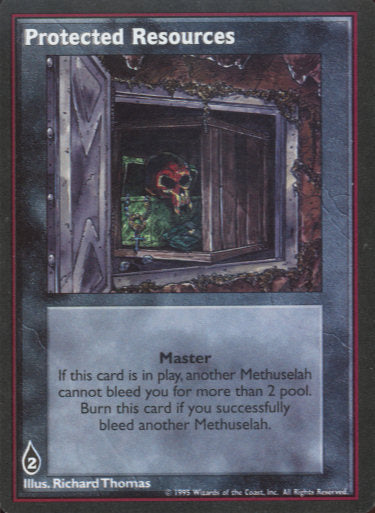 Protected Resources [V:TES set] - VTES CCG