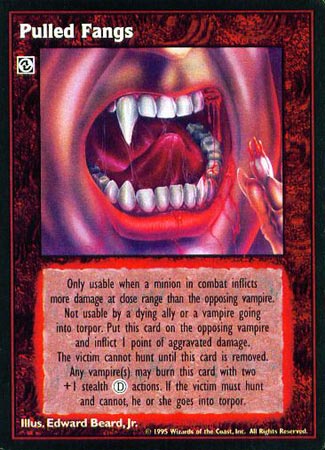 Pulled Fangs [V:TES set] - VTES CCG