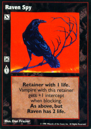 Raven Spy [V:TES set] - VTES CCG