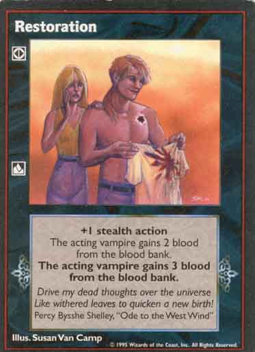 Restoration [V:TES set] - VTES CCG