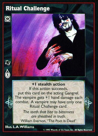 Ritual Challenge [V:TES set] - VTES CCG