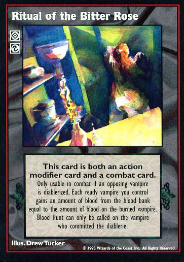 Ritual of the Bitter Rose [V:TES set] - VTES CCG