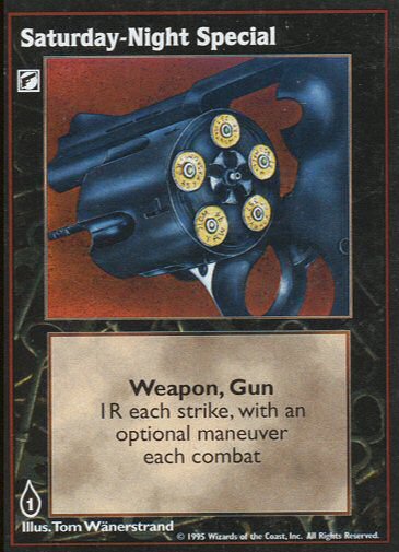 Saturday-Night Special [V:TES set] - VTES CCG