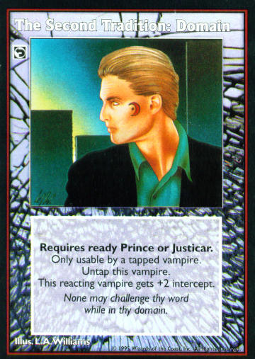 Second Tradition: Domain [V:TES set] - VTES CCG
