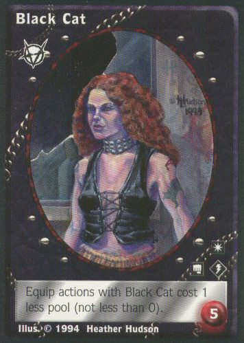 Black Cat [Jyhad set] - VTES CCG