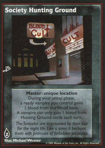 Society Hunting Ground [V:TES set] - VTES CCG