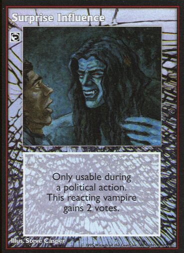 Surprise Influence [V:TES set] - VTES CCG