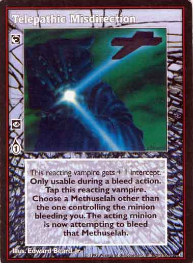Telepathic Misdirection [V:TES set] - VTES CCG