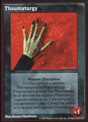 Thaumaturgy [V:TES set] - VTES CCG