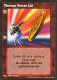 Thrown Sewer Lid [V:TES set] - VTES CCG