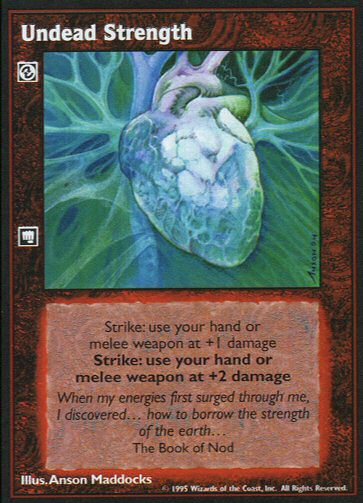 Undead Strength [V:TES set] - VTES CCG