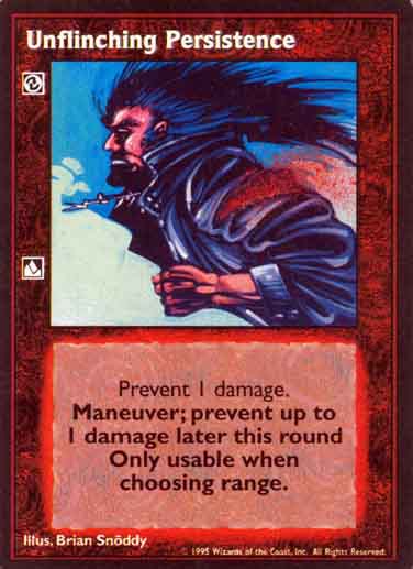 Unflinching Persistence [V:TES set] - VTES CCG