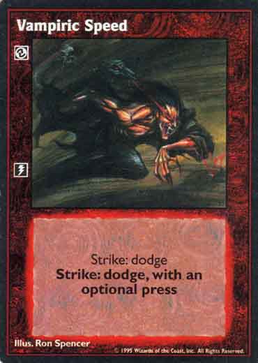Vampiric Speed [V:TES set] - VTES CCG